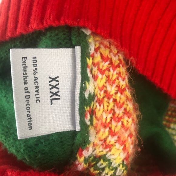 Ugly Christmas Boyfriend Sweater Santa Llamacorn Penguin Bunny Reindeer Snowman - Picture 10 of 11